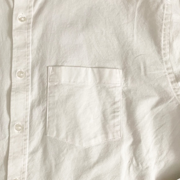 NWT Old Navy White Men's Button Down Shirt - XXL - Picture 4 of 8